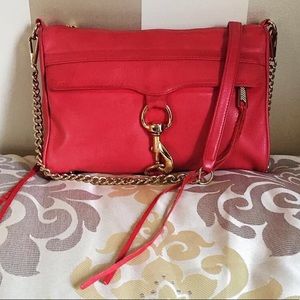 Rebecca Minkoff MAC bag (Red) w/ gold hardware
